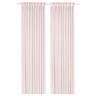 Aktuelles Gardinenstore/Paar rosa/mit Gardinenband 145x300 cm Angebot bei IKEA in Wuppertal ab 12,74 €
