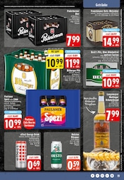 Bier im EDEKA Prospekt in Ibbenbüren Aktueller EDEKA Prospekt mit Bier, "Aktuelle Angebote", Seite 19