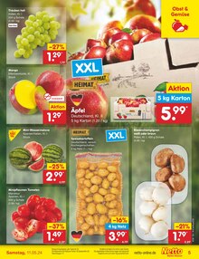 Tomaten im Netto Marken-Discount Prospekt "Aktuelle Angebote" mit 55 Seiten (Würzburg)