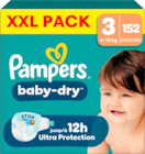 PAMPERS BABY DRY COUCHES - PAMPERS - Auchan Hypermarché à Avignon PAMPERS BABY DRY COUCHES - PAMPERS en promo chez Auchan Hypermarché Avignon à 23,70 €