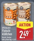 Fleischklößchen von Speisezeit im aktuellen ALDI Nord Prospekt für 2,49 €