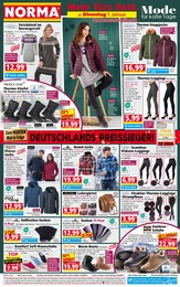 Norma Prospekt für Grenzach-Wyhlen mit 18 Seiten Norma Prospekt für Grenzach-Wyhlen: "Mehr fürs Geld", 18 Seiten, 06.01.2025 - 11.01.2025
