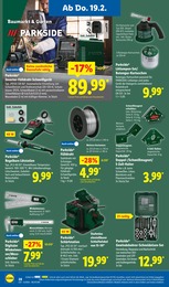 Lidl Bohrmaschine im Prospekt 