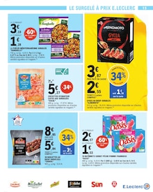 Promotion Findus dans le prospectus E.Leclerc, valable du 07/04/2026 au 18/04/2026 Promo Findus dans le catalogue E.Leclerc du moment à la page 15