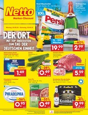 Aktueller Netto Marken-Discount Prospekt mit Bier, "Aktuelle Angebote", Seite 1