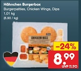 Hähnchen Burgerbox bei Netto Marken-Discount im Prospekt "" für 8,99 €