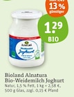 Bio-Weidemilch Joghurt bei tegut im Prospekt "" für 1,29 €