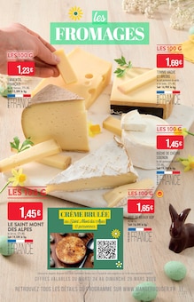 Promotion Lait dans le prospectus Supermarchés Match, valable du 24/03/2026 au 05/04/2026 Promo Lait dans le catalogue Supermarchés Match du moment à la page 11