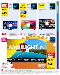 Offre TV Samsung dans le catalogue Carrefour du moment à la page 83