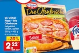 Pizza - Die Ofenfrische von Dr. Oetker im aktuellen Netto Marken-Discount Prospekt für 2,22 €