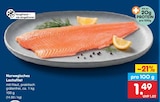 Norwegisches Lachsfilet im Angebot bei Netto Marken-Discount in Seevetal Norwegisches Lachsfilet Angebote bei Netto Marken-Discount Seevetal für 1,49 €