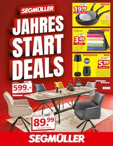 Pfanne im Segmüller Prospekt "Jahresstart Deals" mit 6 Seiten (Frankfurt (Main))