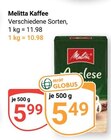 Kaffee Angebote von Melitta bei GLOBUS Neunkirchen für 5,49 €
