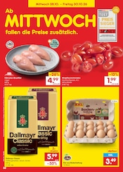 Hähnchenbrustfilet Angebot im Netto Marken-Discount Prospekt, gültig von 26.10.2026 bis 31.10.2026 Hähnchenbrustfilet Angebot im aktuellen Netto Marken-Discount Prospekt auf Seite 40