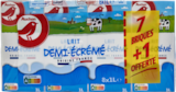 LAIT DEMI-ÉCRÉMÉ AUCHAN - AUCHAN - Auchan Supermarché à Colombes LAIT DEMI-ÉCRÉMÉ AUCHAN - AUCHAN en promo chez Auchan Supermarché Colombes à 7,09 €