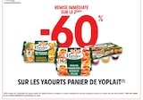 -60% remise immédiate sur le 2ème sur les yaourts  PANIER DE YOPLAIT à Intermarché Express dans Évian-les-Bains