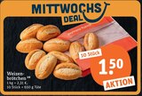 Aktuelles Weizenbrötchen Angebot bei tegut in Wiesbaden ab 1,50 €