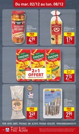 Saucisse Angebote im Prospekt "DE BONNES FÊTES À PRIX DISCOUNT." von Aldi auf Seite 14
