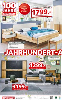 Bett im aktuellen Segmüller Prospekt (Mannheim) Bett im Segmüller Prospekt "Highlight Angebote" mit 32 Seiten (Mannheim)