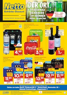 Aktueller Netto Marken-Discount Albstadt Prospekt Netto Marken-Discount Albstadt Prospekt "DER ORT, AN DEM DU IMMER AUSGEZEICHNETE PREISE FINDEST." mit 2 Seiten