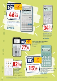 Offre Calculatrice dans le catalogue Bureau Vallée du moment à la page 13