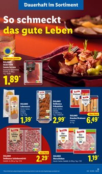 Mettwurst im aktuellen Lidl Prospekt (Frankfurt (Main)) Mettwurst im Lidl Prospekt "LIDL LOHNT SICH" mit 73 Seiten (Frankfurt (Main))