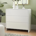 Promo Commode 3 tiroirs cotele à 99,95 € dans le catalogue B&M à Beauvais