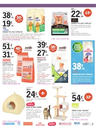 Offre Croquettes chat stérilisé dans le catalogue E.Leclerc du moment à la page 7