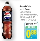 Pepsi Cola Zero im Angebot bei E center in Plochingen Pepsi Cola Zero Angebote von Pepsi bei E center Plochingen für 0,88 €
