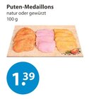 Aktuelles Puten-Medaillons Angebot bei V-Markt in Augsburg ab 1,39 €