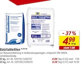 Salztabletten für 4,99 € bei toom Baumarkt im Angebot Salztabletten im aktuellen toom Baumarkt Prospekt