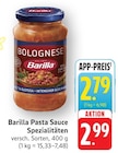 Pasta Sauce Spezialitäten im Angebot bei EDEKA in Mannheim Pasta Sauce Spezialitäten Angebote von Barilla bei EDEKA Mannheim für 2,79 €