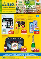 Aktueller Netto Marken-Discount Prospekt mit Bier, "DER ORT, AN DEM DU IMMER AUSGEZEICHNETE PREISE FINDEST.", Seite 1