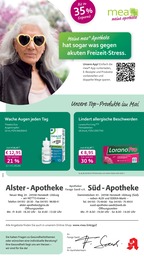 mea - meine apotheke Prospekt für Henstedt-Ulzburg: "Unsere Mai-Angebote", 4 Seiten, 01.05.2026 - 31.05.2026