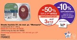 Steaks hachés 5% de mat. gr. - Monoprix dans le catalogue Monoprix