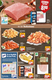 Aktueller REWE Prospekt mit Schweinefleisch, "Dein Markt", Seite 8