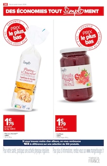 Promo Confiture dans le catalogue Carrefour Market du moment à la page 20