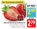Erdbeeren Angebote von Gut & Günstig bei EDEKA Lörrach für 2,49 €