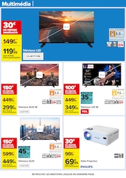 Prix et réduction Projecteur dans le prospectus Carrefour en cours Offre Projecteur dans le catalogue Carrefour du moment à la page 88