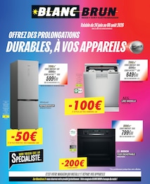 Prospectus Multimédia & Electroménager Blanc Brun en cours, OFFREZ DES PROLONGATIONS DURABLES, À VOS APPAREILS, 8 pages, 24/06/2026 - 08/08/2026 Catalogue Multimédia & Electroménager Blanc Brun en cours à Guipavas et alentours, OFFREZ DES PROLONGATIONS DURABLES, À VOS APPAREILS, 8 pages, 24/06/2026 - 08/08/2026