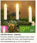 LED Mini-Kerzen – kabellos von  im aktuellen Pflanzen Kölle Prospekt für 19,99 €