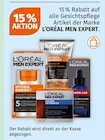 15 % Rabatt von L'ORÉAL MEN EXPERT bei Müller im Angebot 15 % Rabatt von L'ORÉAL MEN EXPERT im aktuellen Müller Prospekt