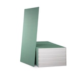 Castorama - Plaque de plâtre BA13 hydro 120 x 250 cm, ép. 13 mm pour pièces humides : offre du catalogue Promo Plaque de plâtre BA13 hydro 120 x 250 cm, ép. 13 mm pour pièces humides à 4,99 € dans le catalogue Castorama ""