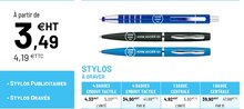 Bureau Vallée Lille - Stylos à graver Promo Stylos à graver dans le catalogue Bureau Vallée "Espace Services" à Lille