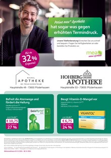 Aktueller mea - meine apotheke Prospekt