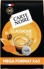 Dosettes de café souples Classique N°5 - Carte Noire dans le catalogue Intermarché Express
