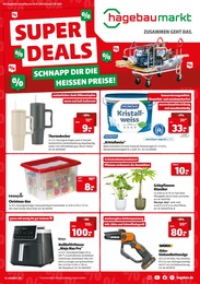 Hagebaumarkt Prospekt: "SUPER DEALS", 10 Seiten, 04.01.2025 - 11.01.2025