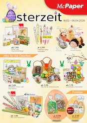 Gemüse im McPaper Prospekt in Buchholz Aktueller McPaper Prospekt mit Gemüse, "Osterzeit", Seite 1