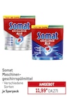 Maschinengeschirrspülmittel von Somat für 14,27 € bei METRO im Angebot Maschinengeschirrspülmittel von Somat im aktuellen METRO Prospekt
