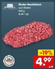 Aktuelles Rinder-Hackfleisch Angebot bei Netto Marken-Discount in Essen ab 4,99 €